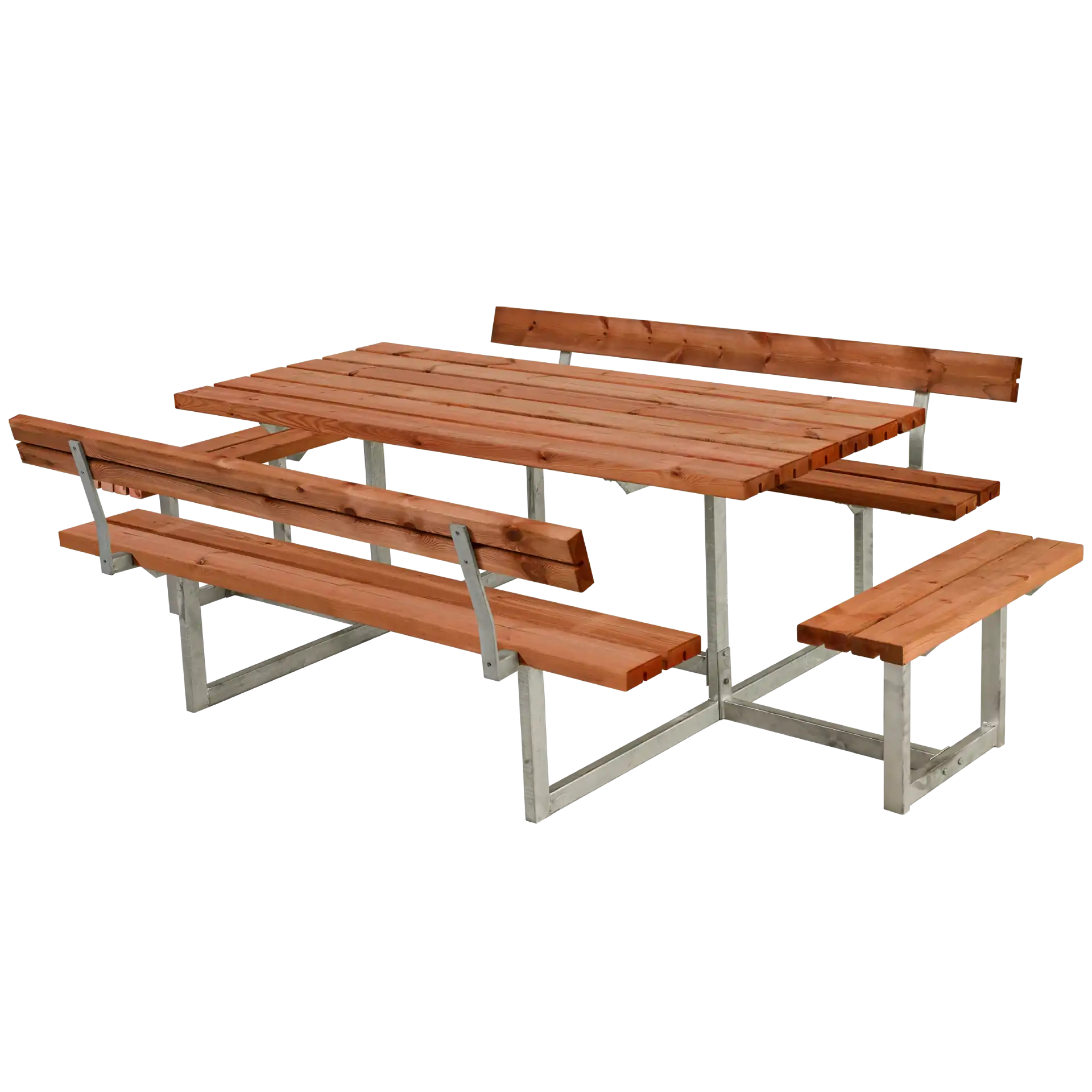 Plus Basic Bord Bænkesæt Ryglæn Påbygninger Teak 260