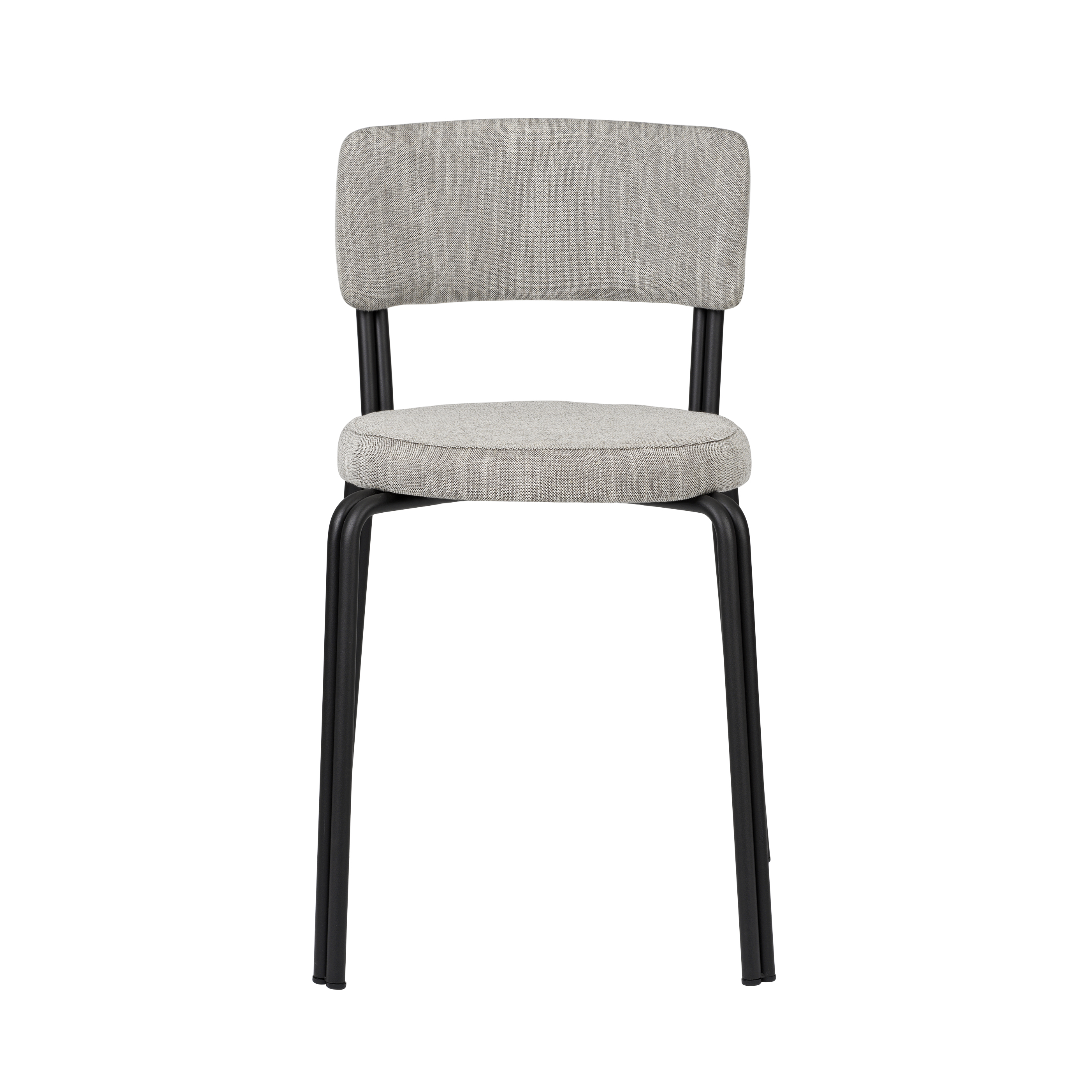 Broste CPH "ODA" stol tekstil/u armlæn - sort 76