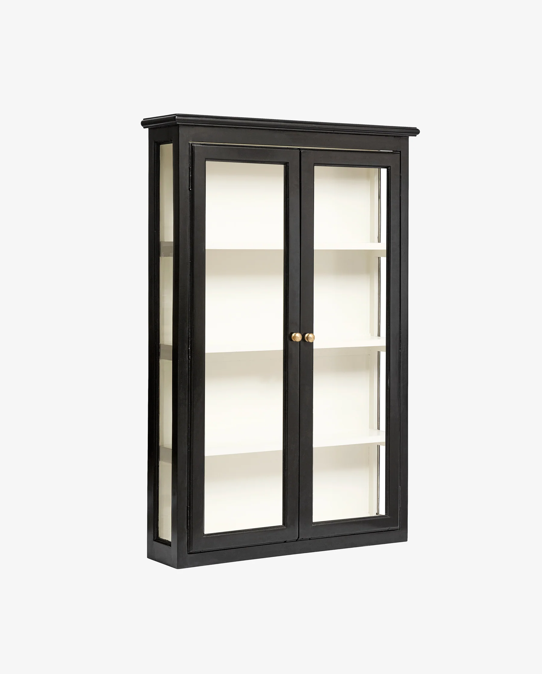 NORDAL CLASSIC VÆGSKAB SORT/HVID - 120