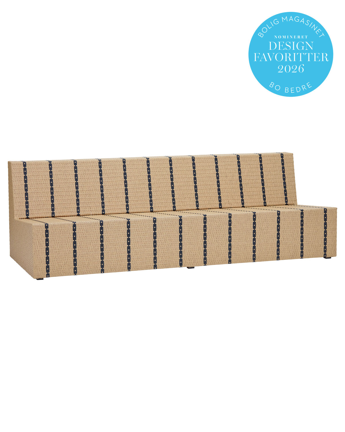 HOUSE DOCTOR LOUNGESOFA JASS NATUR/SORT - 210