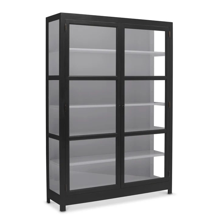 LIVINGOODIES CARLINGTON EDGE STOR SORT/BLÅGRÅ - 145