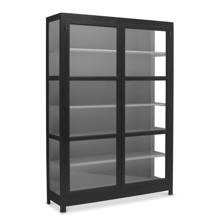 LIVINGOODIES CARLINGTON EDGE STOR SORT/MØRKEGRÅ - 145