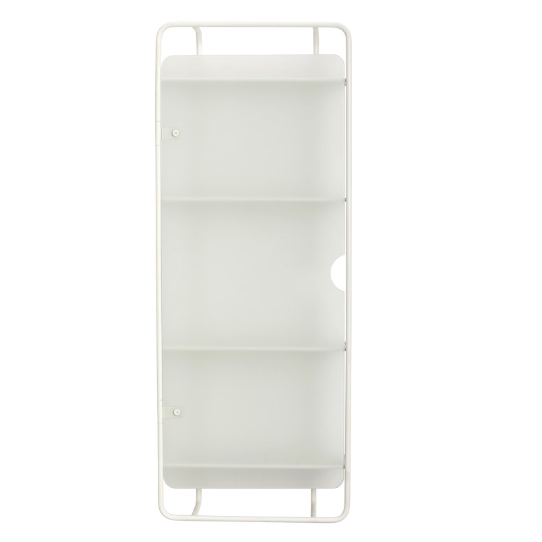 HBSCH FORM VGREOL M/4 HYLDER GLAS/METAL HVID - 106