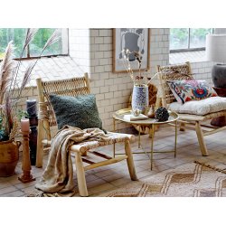 BLOOMINGVILLE RUTHY LOUNGESTOL TEAK NATUR - 84