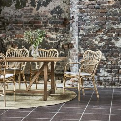 SIKA DESIGN MARGRET SPISEBORDSSTOL NATURAL - 90