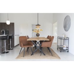 HOUSE NORDIC HARBO SPISEBORDSSTOL VINTAGE BRUN - 87