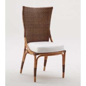 Sika Design Melody rattan spisestol uden arml�n - cherry