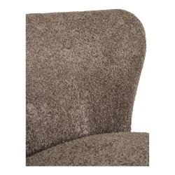HOUSE NORDIC COVELO LOUNGESTOL - BOUCL�/BRUN/SORT - 70