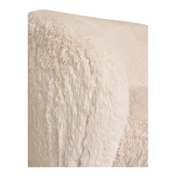 HOUSE NORDIC SETUBAL LOUNGESTOL IMITERET PELS OFF-WHITE - 88
