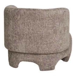 HOUSE NORDIC NAZARE LOUNGESTOL BEIGE STOF - 87