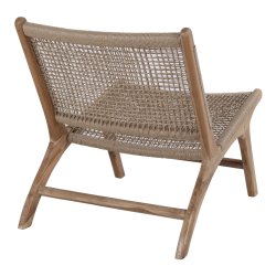 House Nordic Derby Stol - teaktr� og polyrattan 80
