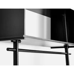 WOUD TJBOX GARDEROBESTATIV LILLE SORT - 80