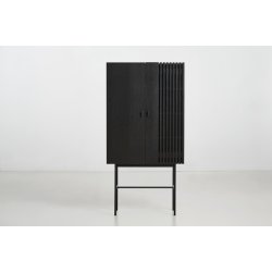 WOUD ARRAY HJSKAB SORT - 80