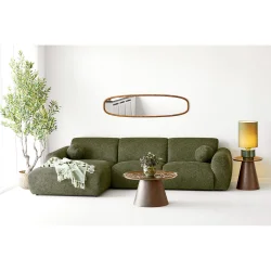 HOUSE NORDIC CLYDE LOUNGESOFA VENSTREVENDT MED 2 PUDER - 177