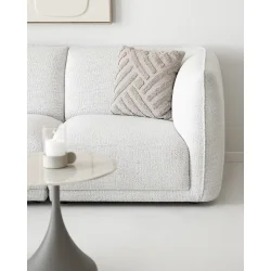 HOUSE NORDIC NOOR LOUNGESOFA VENSTRESTILLET 2 PUDER HVID - 276