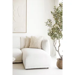 HOUSE NORDIC NOOR LOUNGESOFA H�JERSTILLET 2 PUDER HVID - 276