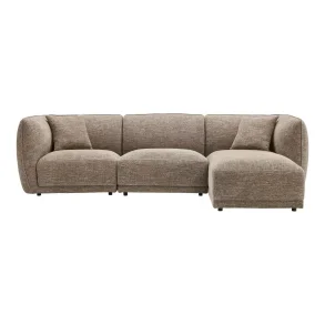HOUSE NORDIC NOOR LOUNGESOFA 2 PUDER - 276