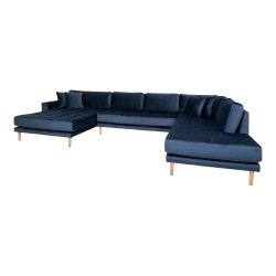 HOUSE NORDIC LIDO M/BEN ENDE VENSTRE MRKEBL VELOUR - 370
