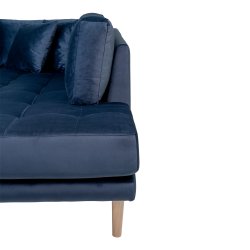 HOUSE NORDIC LIDO M/BEN ENDE VENSTRE MRKEBL VELOUR - 370