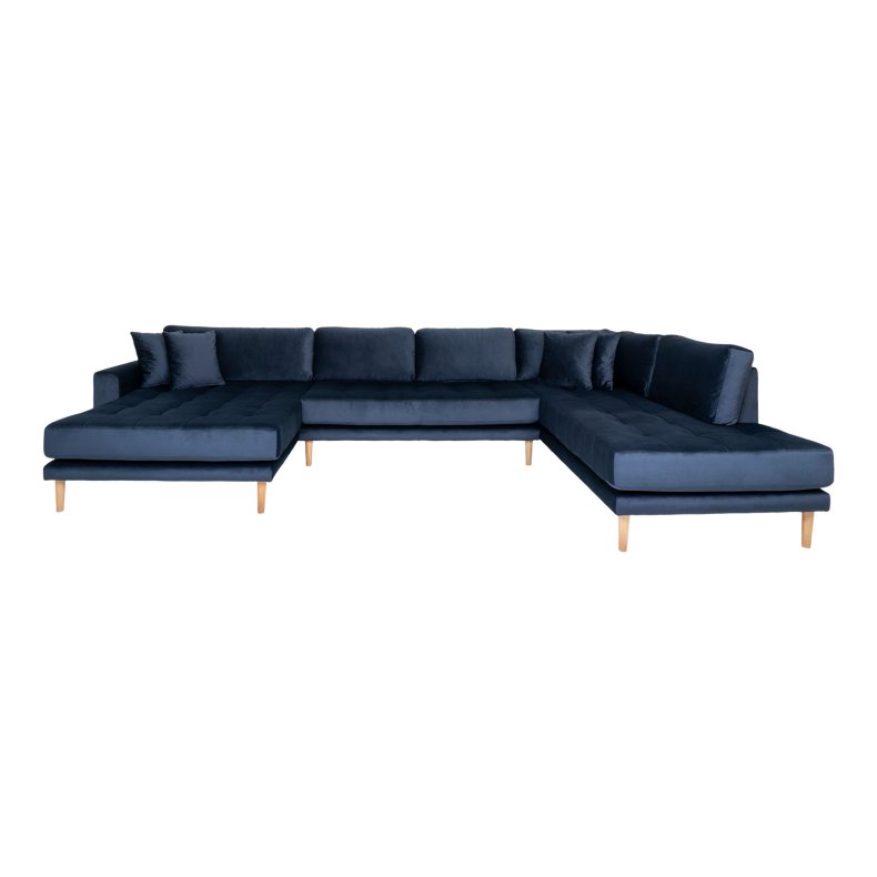 HOUSE NORDIC LIDO M/BEN ENDE VENSTRE MRKEBL VELOUR - 370