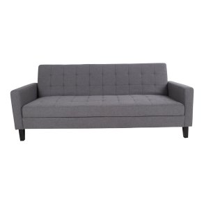 House Nordic Milton Sovesofa mrkegr med ben i birketr - 204