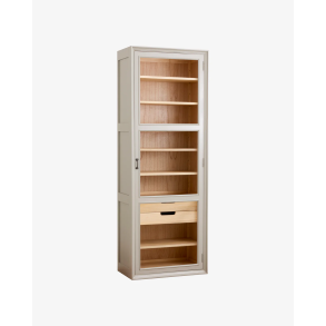 NORDAL VIVA VITRINESKAB M/1 L�GE GR�/NATUR - 210