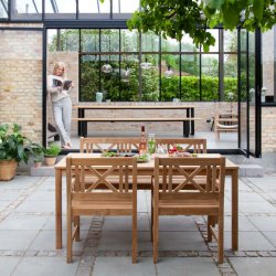 CINAS ORIGINAL ROSENBORD HAVEMBELST TEAK - 165