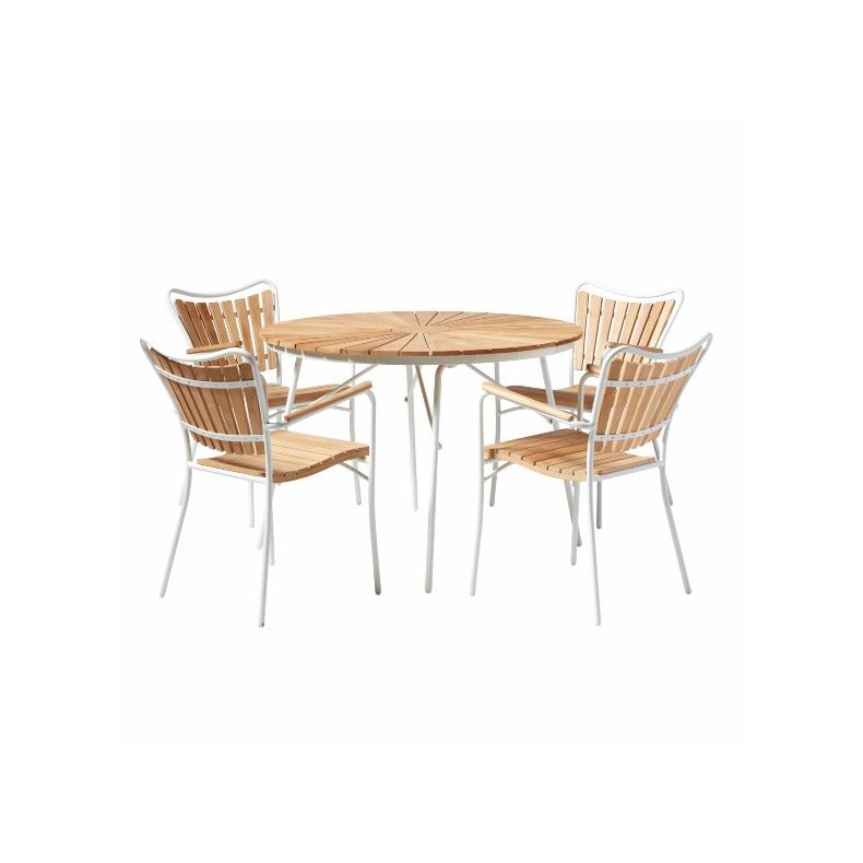CINAS ORIGINAL ELLEN HVID ALUMINIUM/STOLE/BORD TEAK - 110
