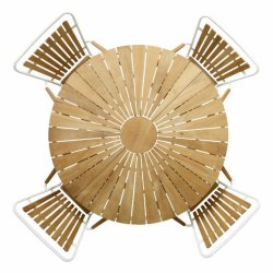 CINAS ORIGINAL ELLEN HVID ALUMINIUM/STOLE/BORD TEAK - 110