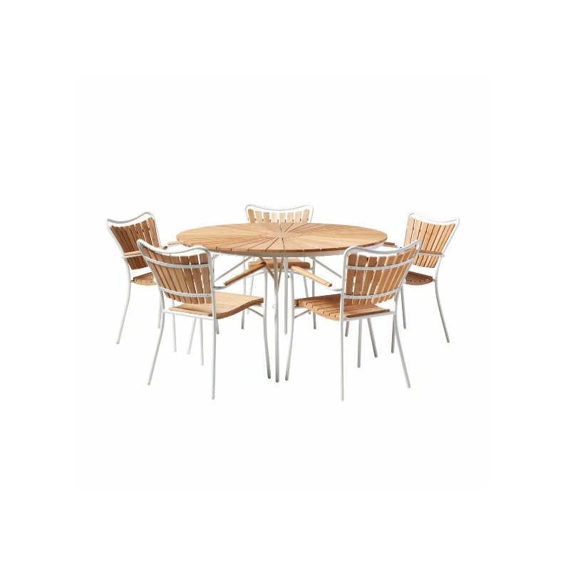 CINAS ORIGINAL ELLEN HVID ALUMINIUM/STOLE/BORD ST TEAK - 130