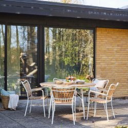 CINAS ORIGINAL ELLEN HVID ALUMINIUM/STOLE/BORD ST TEAK - 130