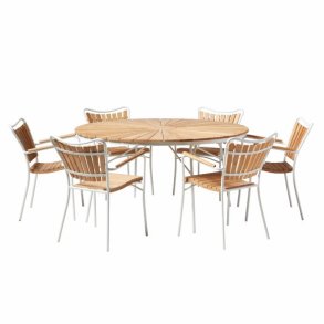 CINAS ORIGINAL ELLEN HVID ALUMINIUM/STOLE/BORD ST TEAK - 150