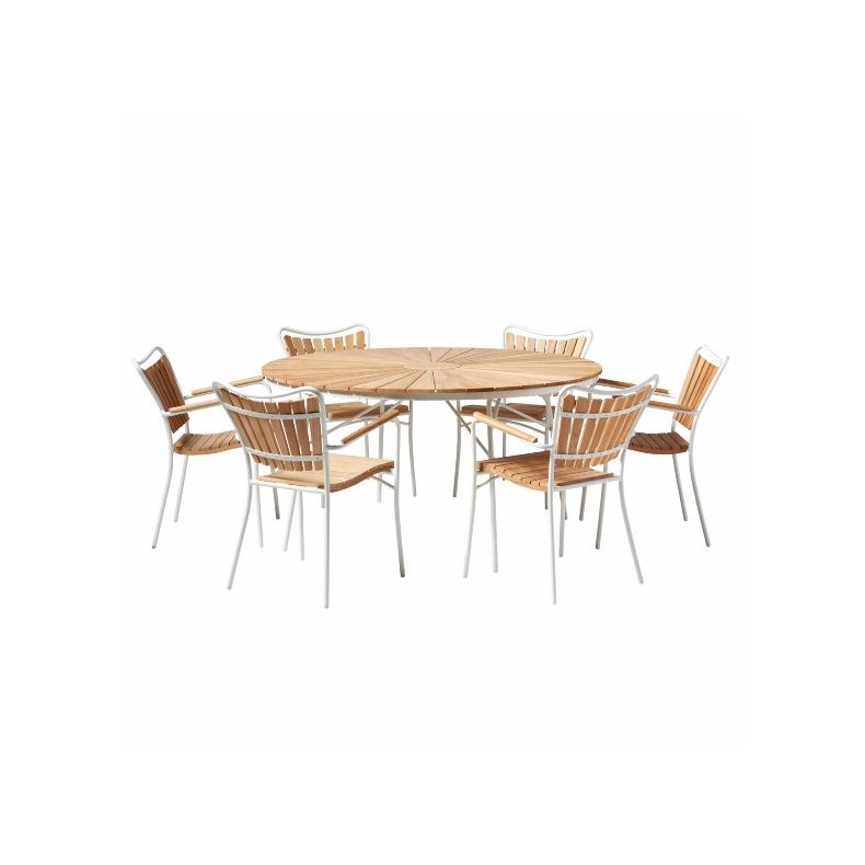 CINAS ORIGINAL ELLEN HVID ALUMINIUM/STOLE/BORD ST TEAK - 150