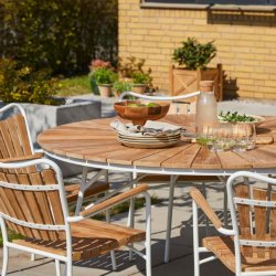 CINAS ORIGINAL ELLEN HVID ALUMINIUM/STOLE/BORD ST TEAK - 150