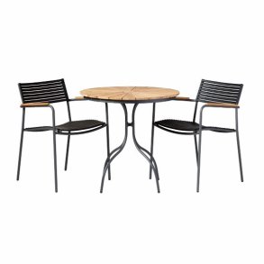  CINAS ORIGINAL ELLEN BORD/STOLE TEAK/MAT ANTRACIT - 80