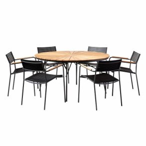 CINAS ORIGINAL ELLEN BORD/STOLE TEAK/MAT ANTRACIT - 150