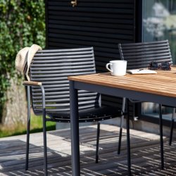 CINAS ORIGINAL MOOD BORD/STOLE ALU/TEAK ANTRACIT - 167,5