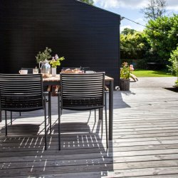 CINAS ORIGINAL MOOD BORD/STOLE ALU/TEAK ANTRACIT - 167,5