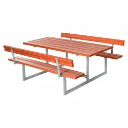 PLUS BASIC BORD/BNKEST M/2 RYGLN TEAK - 177