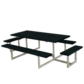 PLUS BASIC BORD/BNKEST M/2 PBYGNINGER SORT - 260 CM