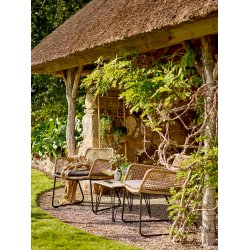 BLOOMINGVILLE HAMPTON SOFABORD BRUN - 90 