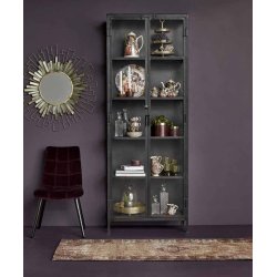 NORDAL PHOENIX VITRINESKAB SORT - 214