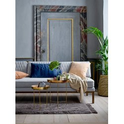 BLOOMINGVILLE SOLA SOFABORD BAKKEBORD BRUN - 50