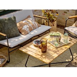 BLOOMINGVILLE HAMPTON SOFABORD BRUN - 90 