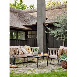 BLOOMINGVILLE PAVONE LOUNGESTOL METAL BRUN - 87