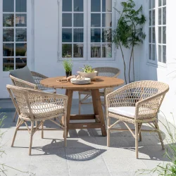 SIKA DESIGN EMMA EXTERIOR HAVESTOL NATURAL M/ ARMLN INKL HYNDE - 80