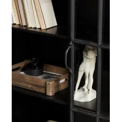 NORDAL DOWNTOWN VITRINESKAB SORT - 120