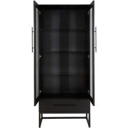 LENE&#8239;BJERRE&#8239;LAVALL SORT VITRINSKAB - 80