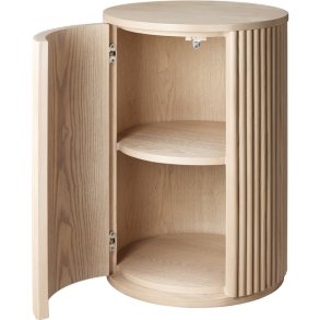 LENE BJERRE TONGA NATTBORD WHITE WASH ASK FINER MDF - 60