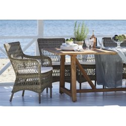 SIKA DESIGN MARIE EXTERIOR HAVESTOL ANTIK M/ ARMLN INKL A/B FARVE /HYNDE - 87